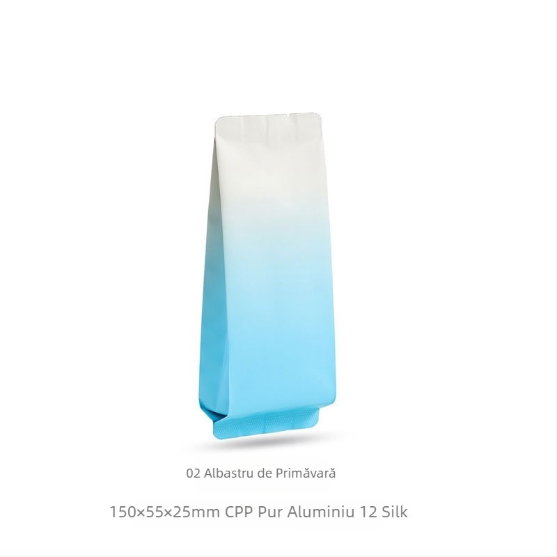 Pungi universale de ceai cu bule lungi pentru ceai de piatră, ceai negru și ceai verde; ambalaj Phoenix Dancong; pungi din folie de aluminiu; ștampilare la cald personalizată