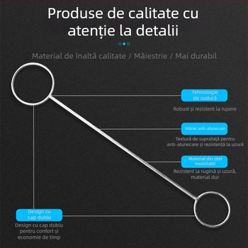 Inel de fier pentru sticle și instrument de tăiat sticle