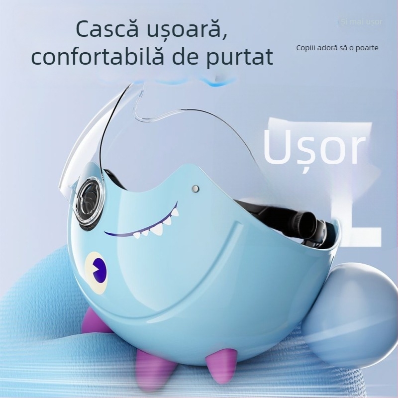 Cască pentru copii, certificare 3C, pentru vehicule electrice, unisex, toate anotimpurile, călduroasă