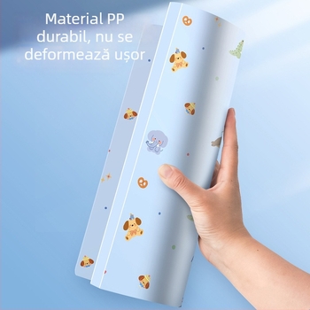 Carte de depozitare din plastic pentru certificate și documente: certificate pentru copii, înregistrări de informații, liste de verificare și rapoarte de controale prenatale