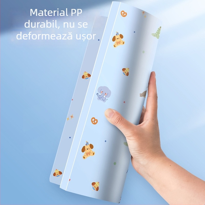 Carte de depozitare din plastic pentru certificate și documente: certificate pentru copii, înregistrări de informații, liste de verificare și rapoarte de controale prenatale