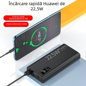 Power Bank PD bidirecțional, certificat 3C, 20000mAh pentru telefoane și tablete