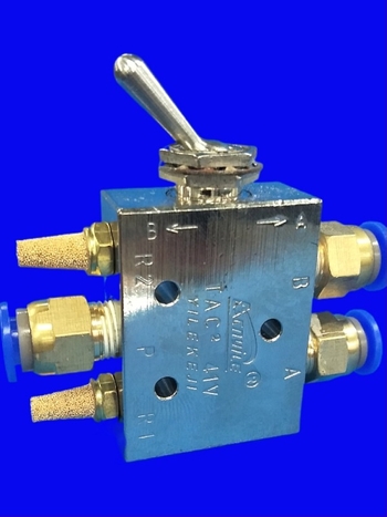 Supapă pneumatică, valve mecanică, tip cu role, supapă manual Tac2-31V/41V/31P/41P, 1 intrare 1 ieșire, filet