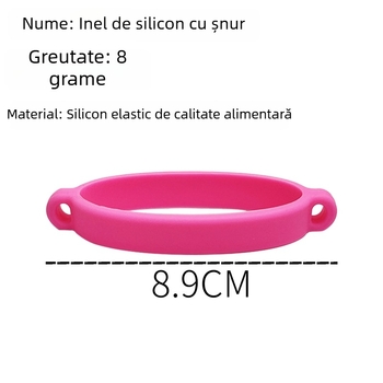 Șnur de ridicare țesut manual pentru pahar de apă 8–40 oz, inel din silicon alimentar, curea portabilă pentru pahar sport