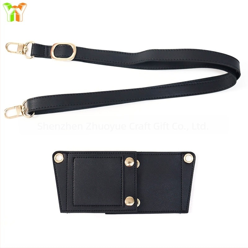 Husă pentru ceașca Stanley de 40oz, mâner din PU, curea crossbody reglabilă, pentru exterior