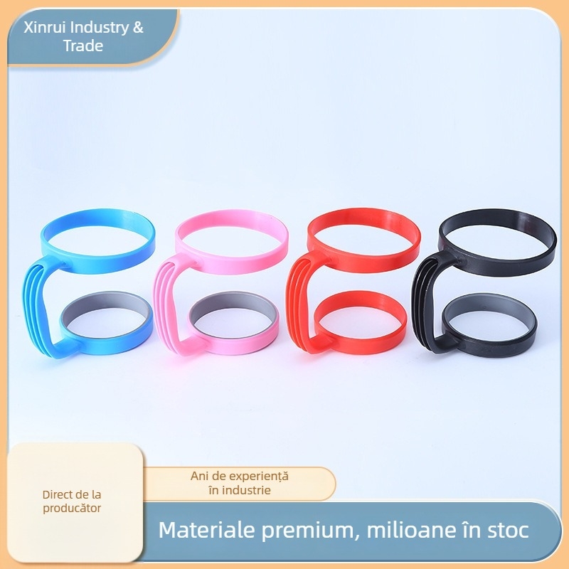 Suport pentru cană auto, izolație termică, mâner din silicon, capacitate mare, 30 oz, 304 oțel inoxidabil