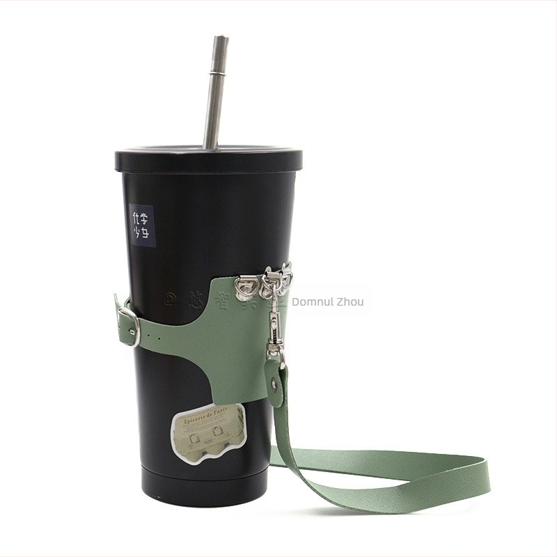 Manșon izola nt pentru pahar cu mâner, dimensiune reglabilă – pentru cafea și ceai cu lapte, stil modern pentru exterior