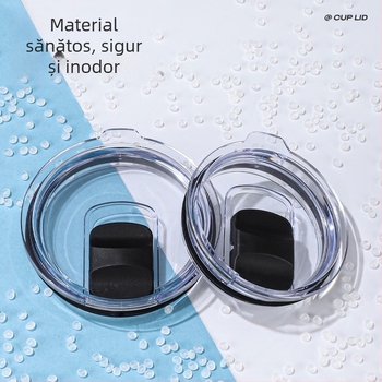 Capac magnetic pentru pahare 20oz/30oz, cu sigilare din silicon îngroșat