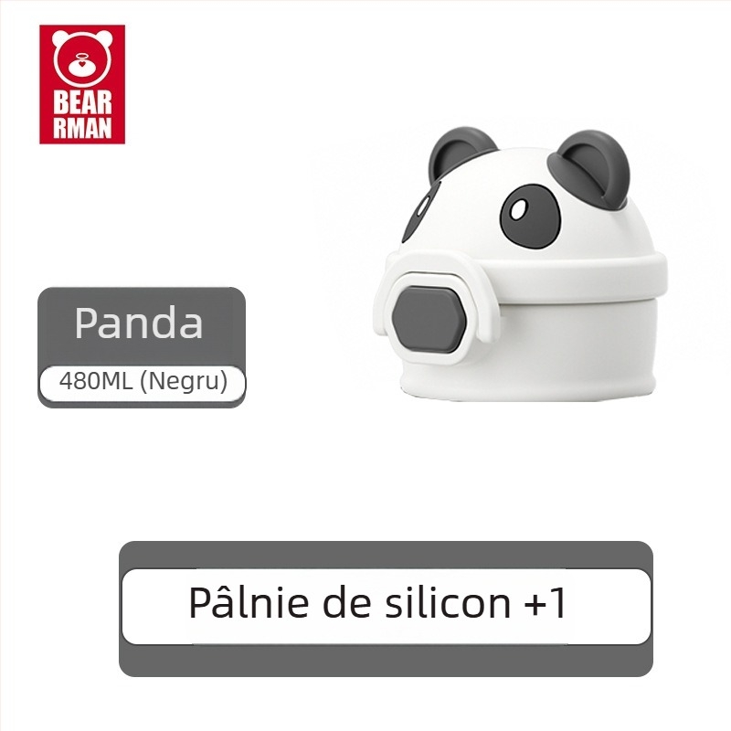 Capac Tyrannosaurus Rex pentru termos pentru copii – capac universal pentru sticlă de apă cu pai