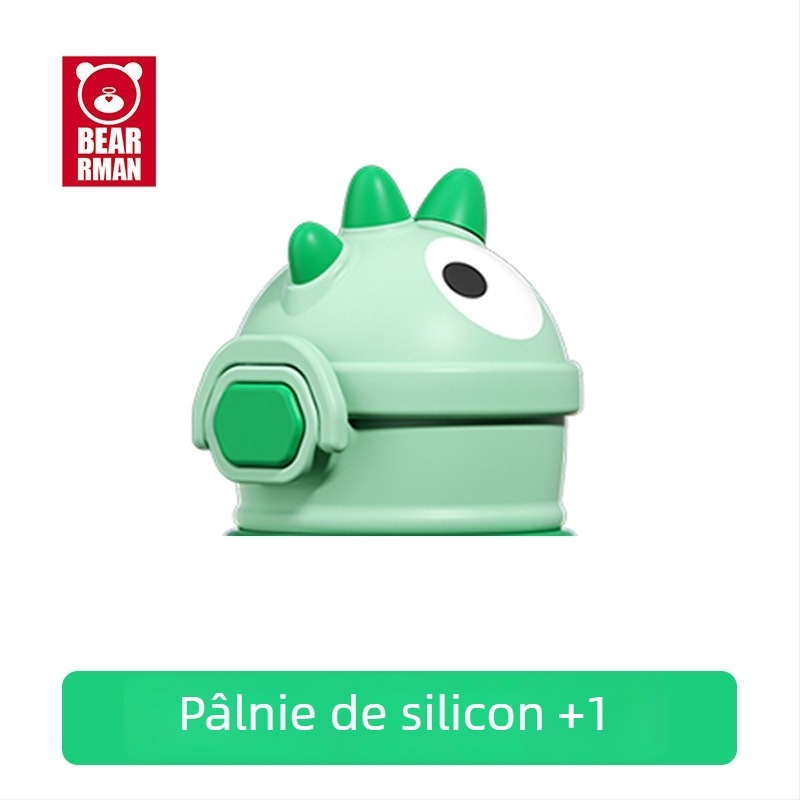 Capac Tyrannosaurus Rex pentru termos pentru copii – capac universal pentru sticlă de apă cu pai