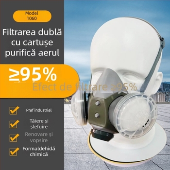 Mască de praf 1060 cu filtru în formă de potcoavă pentru uz industrial