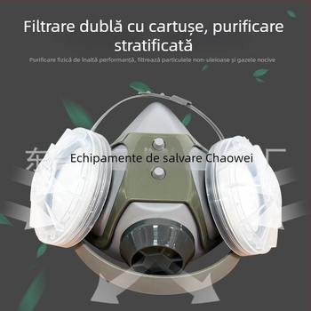 Mască de praf 1060 cu filtru în formă de potcoavă pentru uz industrial