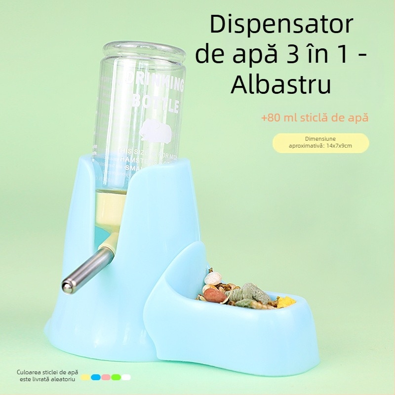 Cuib pentru hamster cu mai multe încăperi, labirint și căsuță din lemn
