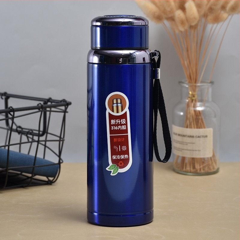Termos din oțel inoxidabil 304, capacitate mare – portabil pentru mașină și exterior, recipient de apă pentru bărbați, design cu stea, logo personalizabil