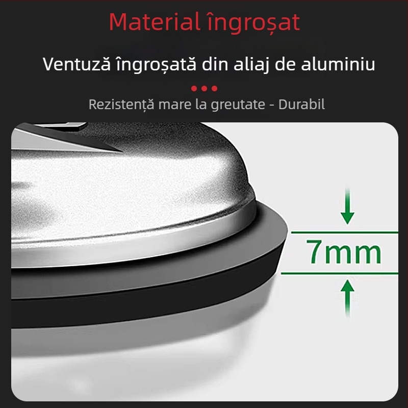 Cupă de vid pentru geamul auto, diametrul 12,3 cm, ridicător greu pentru repararea plăcilor de podea