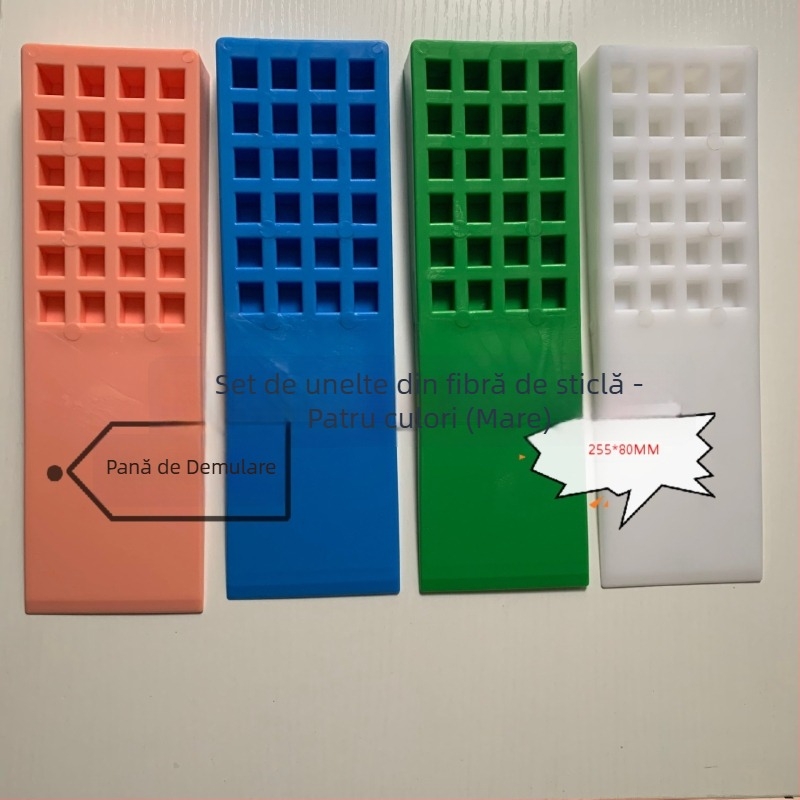 Clește de demoldare din fibră de sticlă – set de unelte pentru eliberarea formei, unealtă din plastic (mare/mediu/mic/mini)