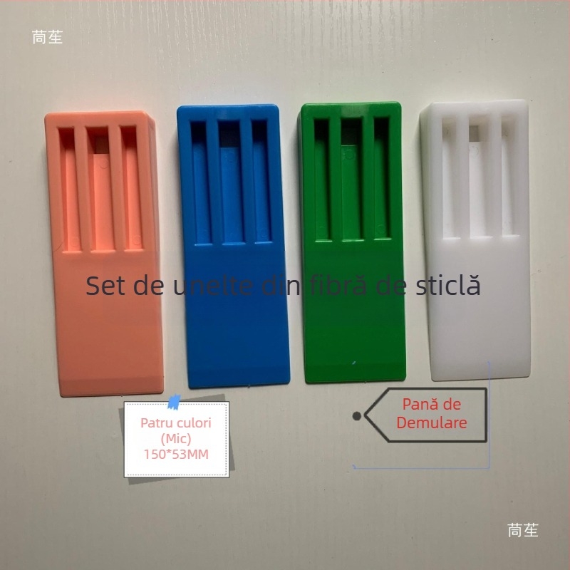 Clește de demoldare din fibră de sticlă – set de unelte pentru eliberarea formei, unealtă din plastic (mare/mediu/mic/mini)