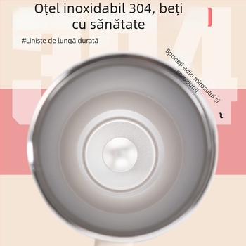 Cană izolată din oțel inoxidabil 304, capacitate mare 40 oz, cu mâner și pai