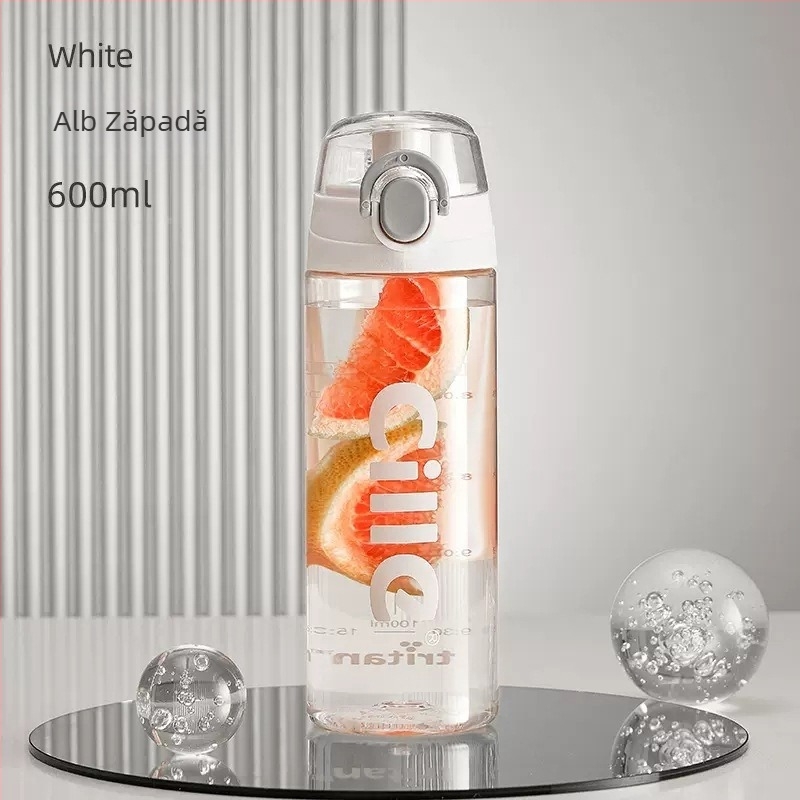 Hi. le Tritan cană de apă pentru elevi, portabilă, rezistentă la căderi, din plastic sport, cu imprimare a logo-ului