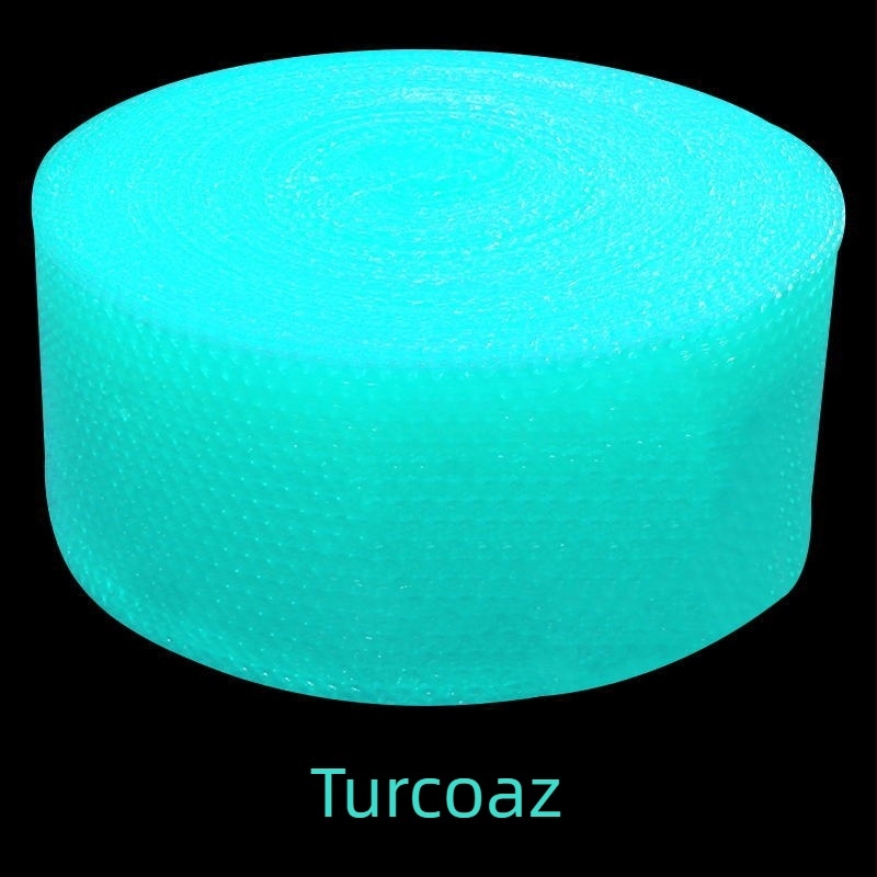 Folie cu bule în formă de inimă, din material nou ecologic pentru ambalare; rolă de bule din plastic, folie cu bule extra groasă, lățime 20 cm