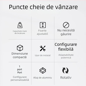 Suport de birou universal DIY multifuncțional pentru cameră, telefon, iluminare și microfon