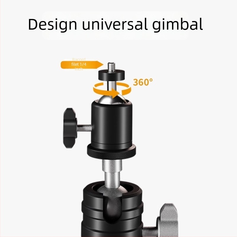 Suport de birou universal DIY multifuncțional pentru cameră, telefon, iluminare și microfon