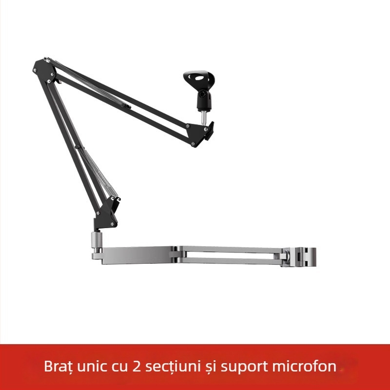 Suport de birou universal DIY multifuncțional pentru cameră, telefon, iluminare și microfon