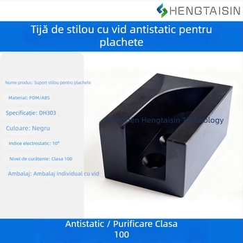 Bază antistatice pentru pensă vid pentru wafer, suport din POM cu etanșare PEEK