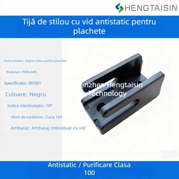 Bază antistatice pentru pensă vid pentru wafer, suport din POM cu etanșare PEEK