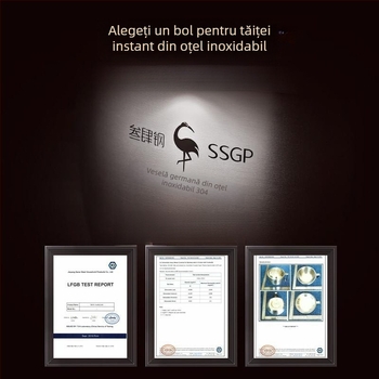 SSGP 304 oțel inoxidabil bol pentru noodles cu capac – cutie de prânz mare pentru cămin