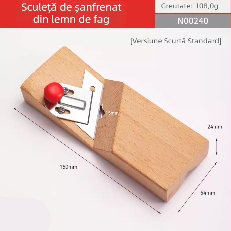 Unealtă V pentru canelare plăci de gips, unghi de 45°, margine mare pentru îmbinări, tâmplă