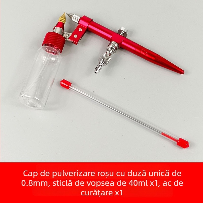 Instrument nou de vopsire pentru modelele Gundam, cu marker Gundam și pix spray, pentru utilizare cu o pompă de aer