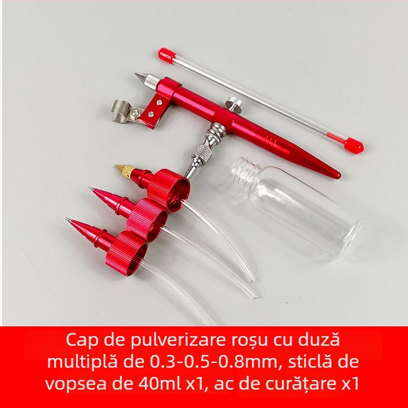 Instrument nou de vopsire pentru modelele Gundam, cu marker Gundam și pix spray, pentru utilizare cu o pompă de aer