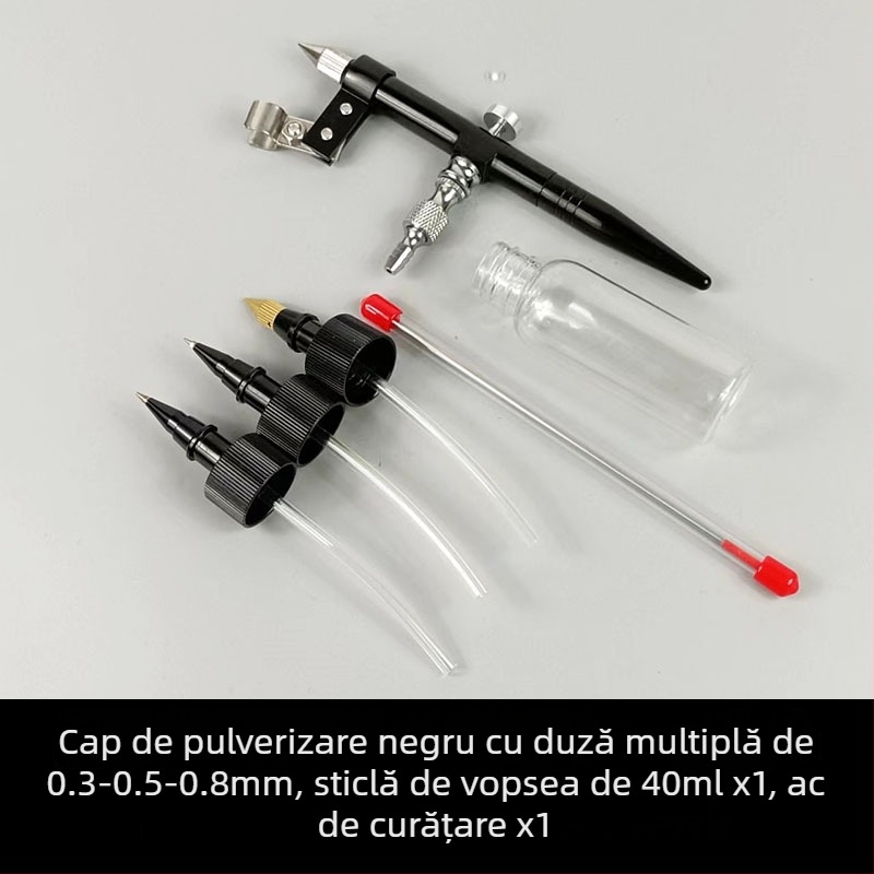 Instrument nou de vopsire pentru modelele Gundam, cu marker Gundam și pix spray, pentru utilizare cu o pompă de aer