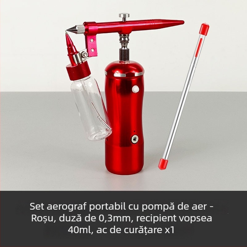 Instrument nou de vopsire pentru modelele Gundam, cu marker Gundam și pix spray, pentru utilizare cu o pompă de aer