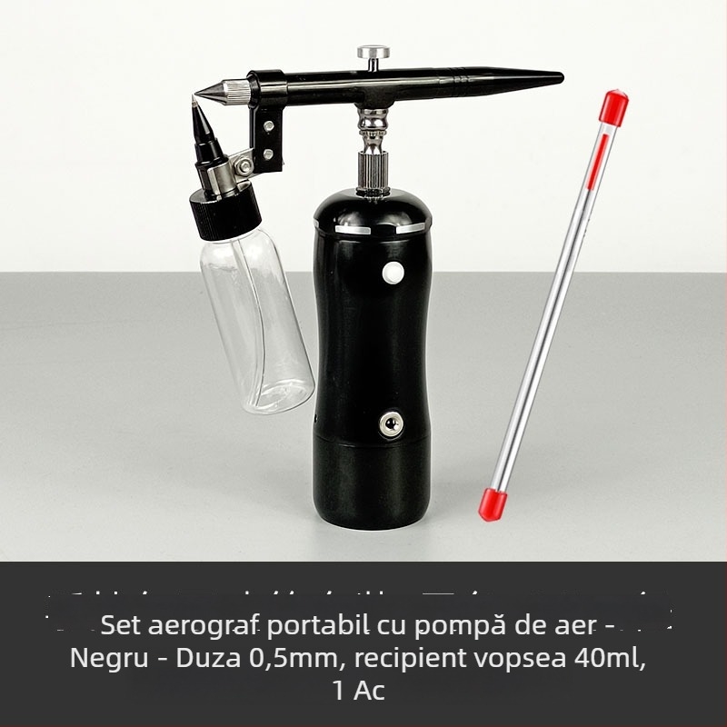 Instrument nou de vopsire pentru modelele Gundam, cu marker Gundam și pix spray, pentru utilizare cu o pompă de aer
