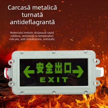 Indicator LED pentru ieșire anti-explozie, pentru coridor, IP65, 220V