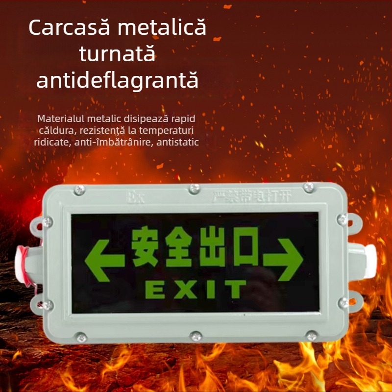 Indicator LED pentru ieșire anti-explozie, pentru coridor, IP65, 220V