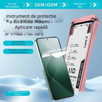 Protecție ecran hidrogel pentru Xiaomi 17 Pro – ecran curbat, folie frontală, HD, microcristalină