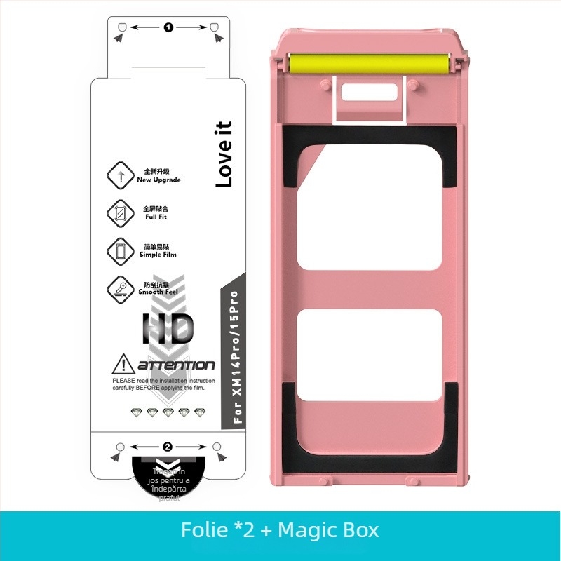 Protecție ecran hidrogel pentru Xiaomi 17 Pro – ecran curbat, folie frontală, HD, microcristalină