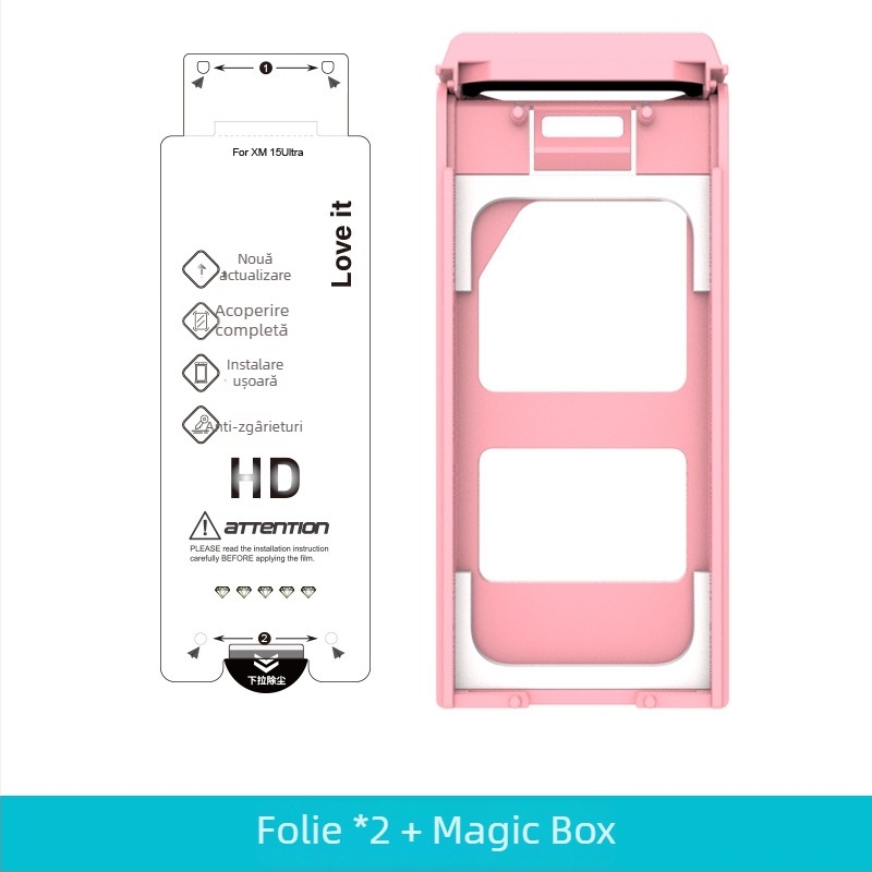 Protecție ecran hidrogel pentru Xiaomi 17 Pro – ecran curbat, folie frontală, HD, microcristalină