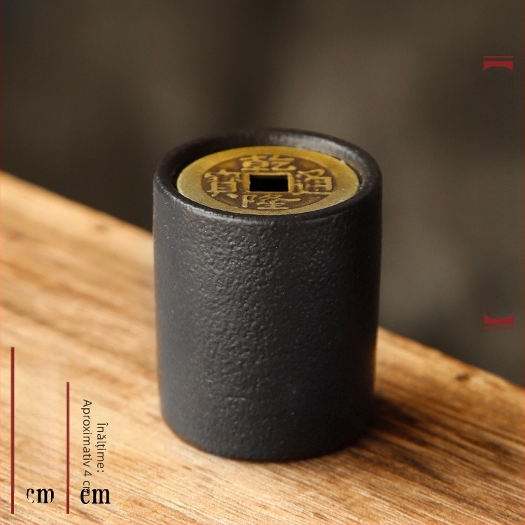 Suport ceramic pentru capacul ceainicului, accesorii pentru ceremonia ceaiului, decor tea pet și pernă pentru capac, mic raft
