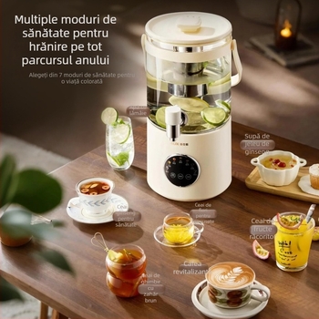 Ceainic de sănătate fără adeziv, pentru uz casnic, multifuncțional pentru fierbere și infuzare, vas integrat pentru ceai cu flori, 2026 – model nou