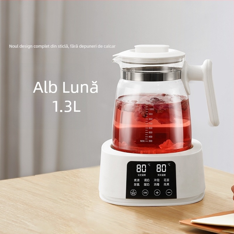 Little Bear Oală complet din sticlă pentru sănătate cu preparare automată a laptelui și control al temperaturii pentru bebeluși