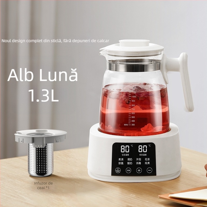 Little Bear Oală complet din sticlă pentru sănătate cu preparare automată a laptelui și control al temperaturii pentru bebeluși