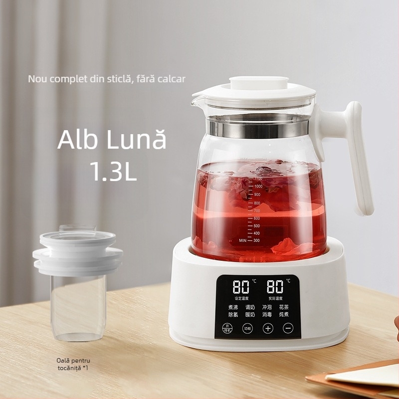 Little Bear Oală complet din sticlă pentru sănătate cu preparare automată a laptelui și control al temperaturii pentru bebeluși