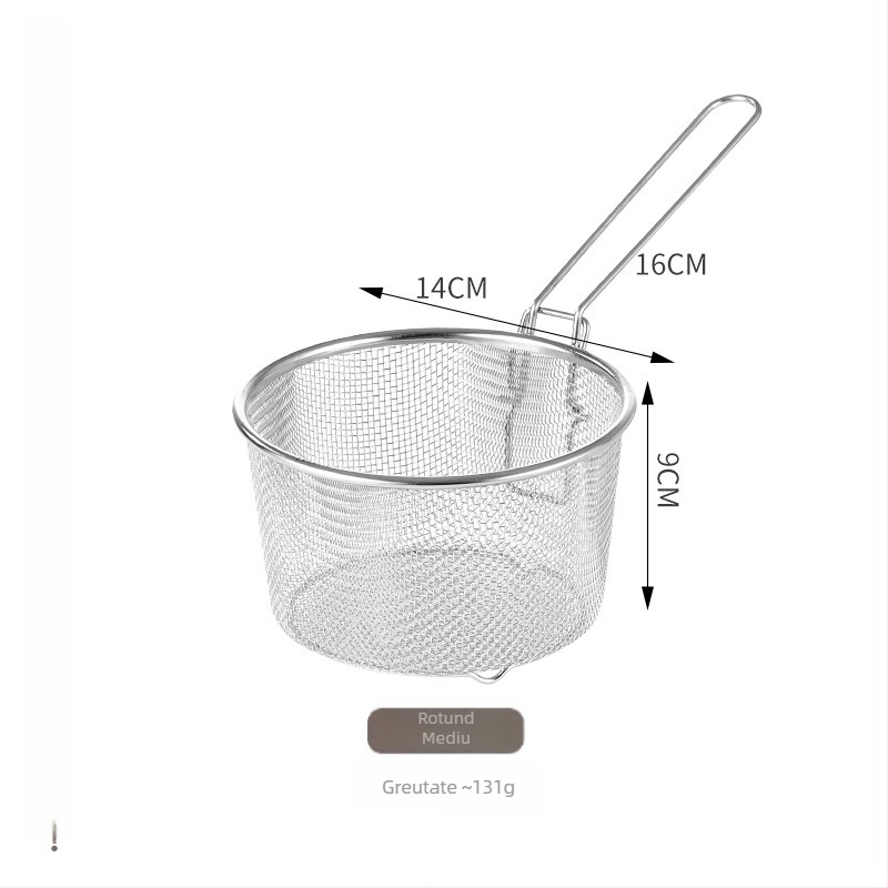 Colander din oțel inoxidabil 304, mare, pentru bucătărie, sită-filtru pentru tăiței și găluște