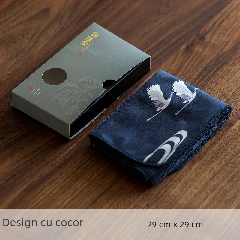 Prosop de ceai pictat, absorbant, gros, pentru ceainic și masă de ceai