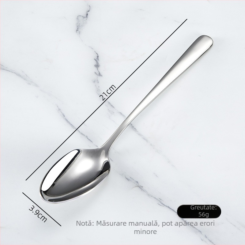 Set cuțit de steak, furculiță și lingură din oțel inoxidabil 304 – tacâmuri occidentale elegante