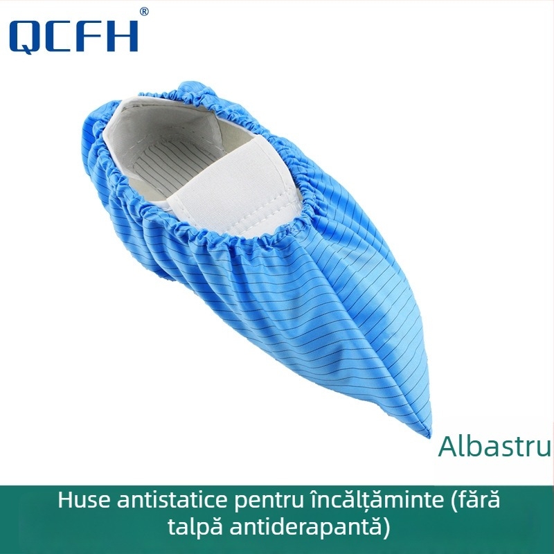 Huse pentru pantofi anti-statice, lavabile, protecție împotriva prafului, pentru spații interioare curate, unisex, mărimi 35–46